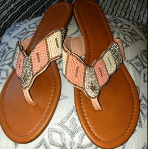 dress barn flip flops